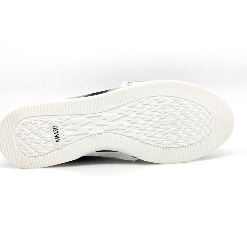 NEW MAX MARA MM 30 Neutro Gray Floral Sneakers - Picture 12 of 14